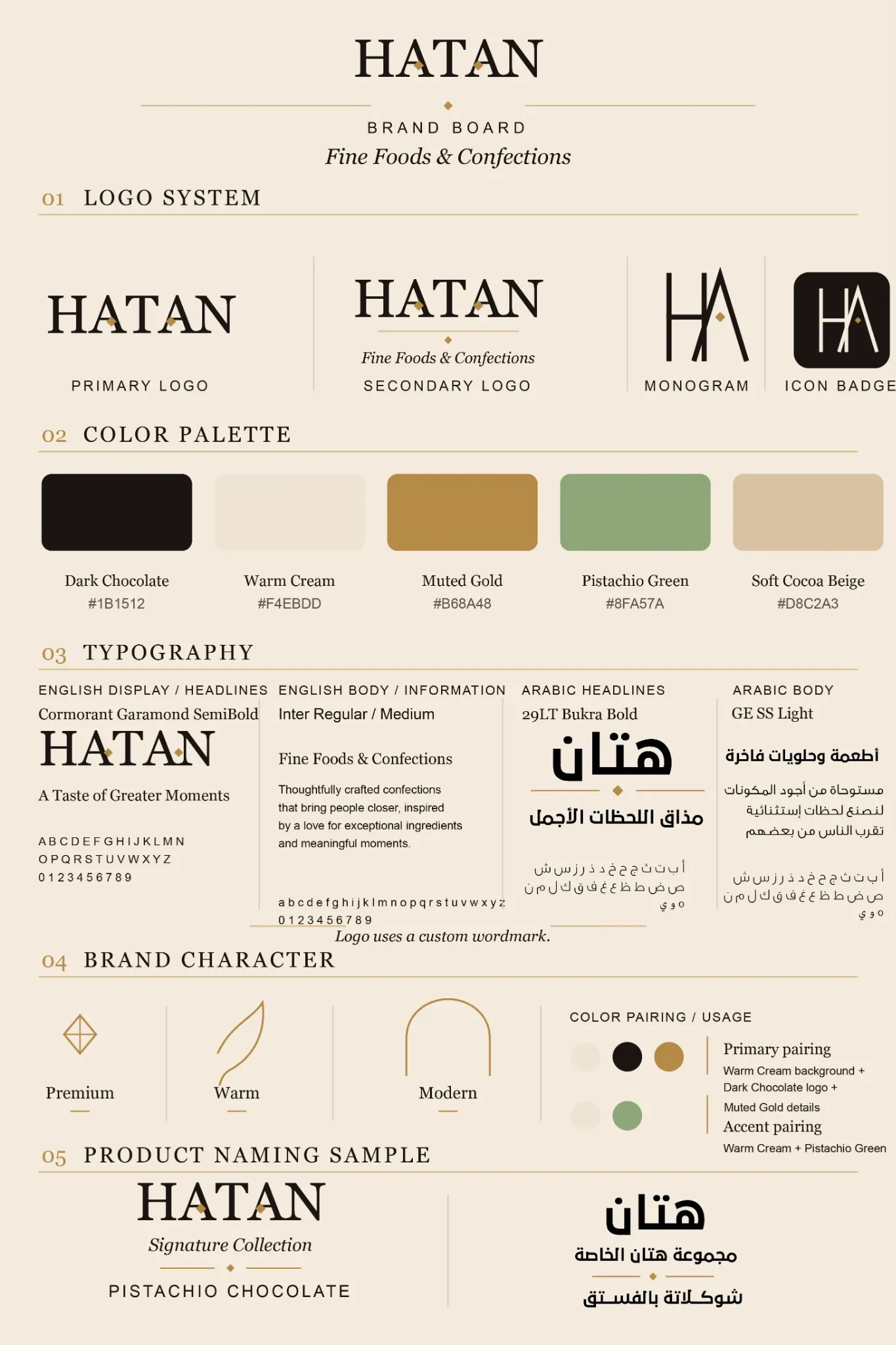 HATAN brand board