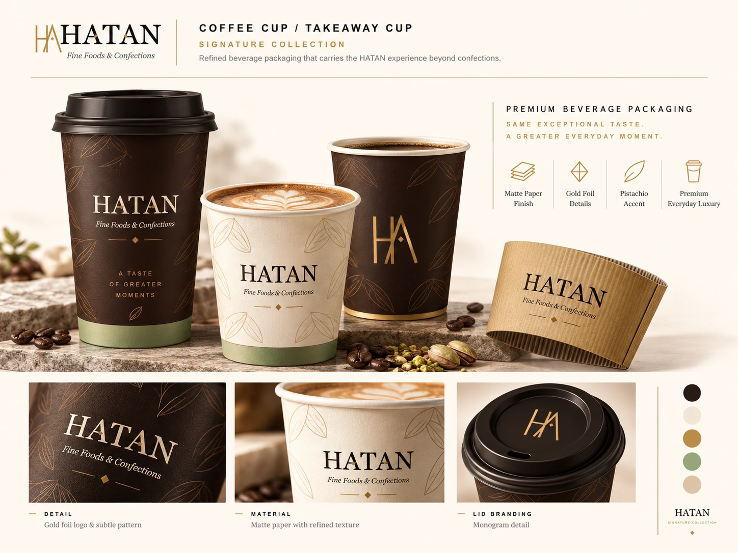 HATAN coffee cup collection