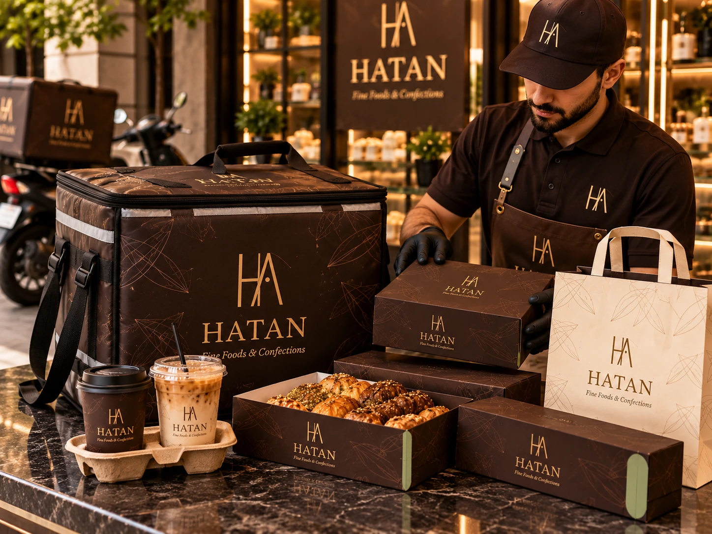 HATAN delivery packaging