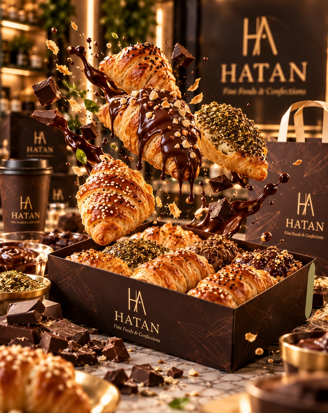 HATAN product advertising key visual