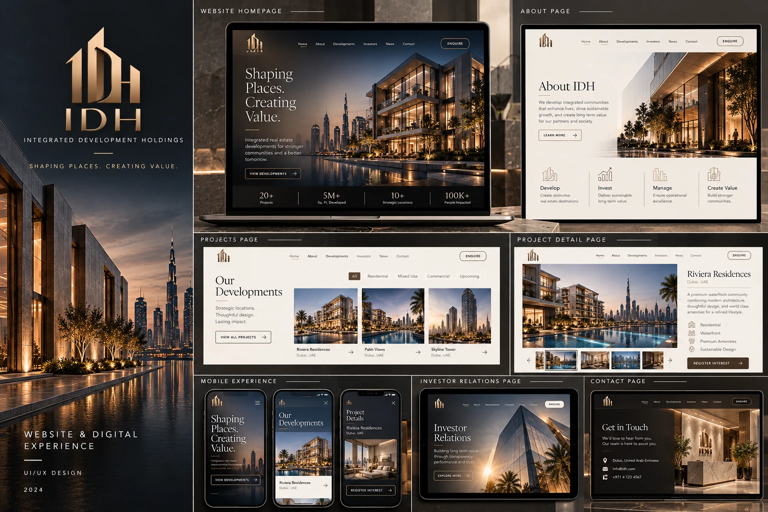 IDH — Website & Digital Experience