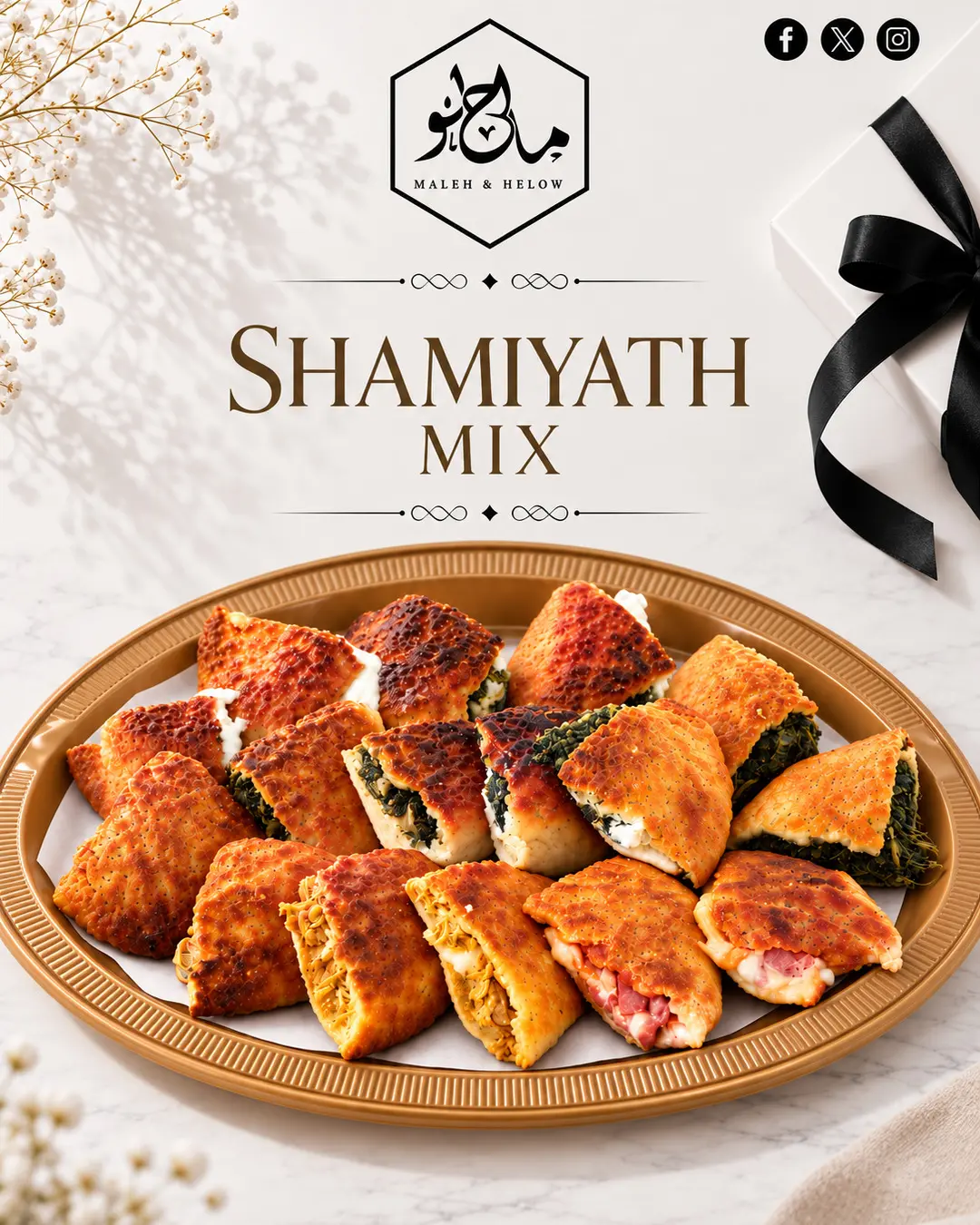 MALEH & HELOW Shamiyath Mix campaign design