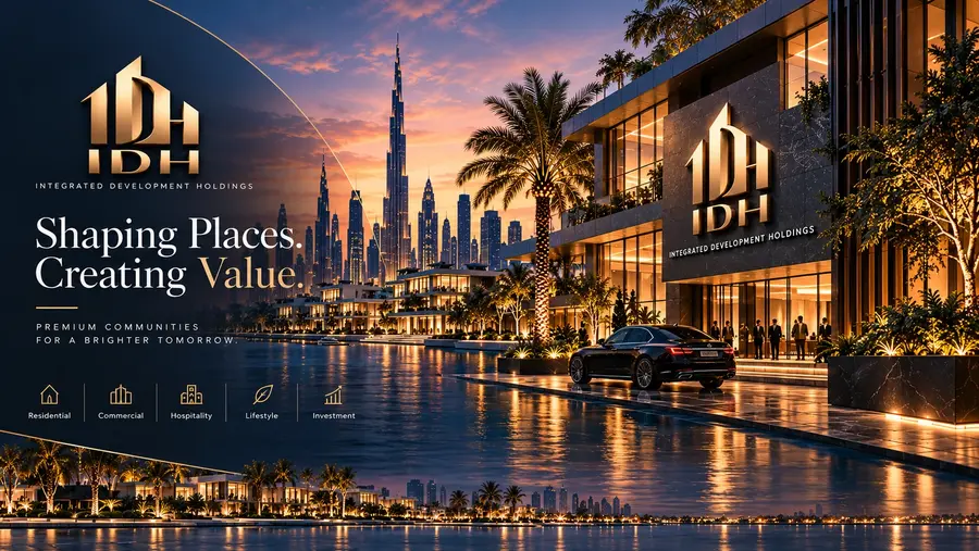 IDH Integrated Development Holdings brand identity
