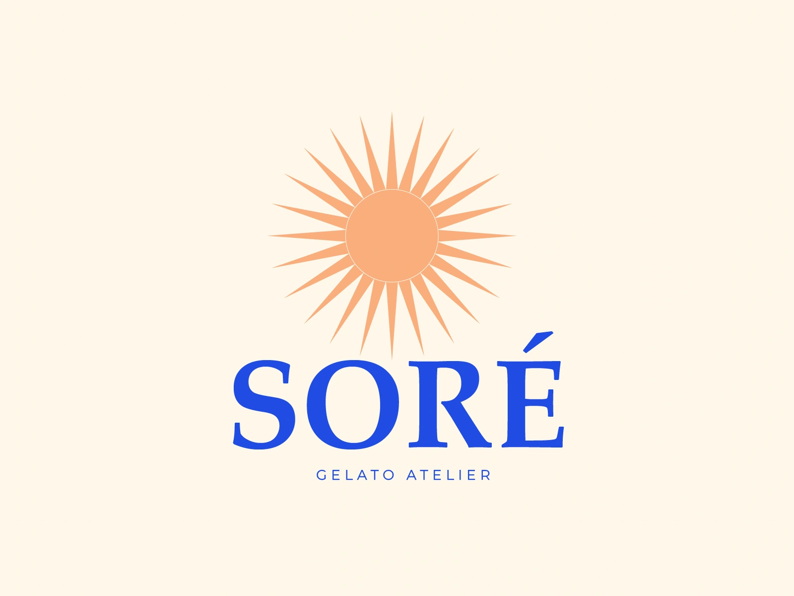 Primary logo and sun emblem